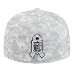 Buffalo Bills New Era 2025 Salute to Service Fan Pack 59FIFTY Fitted Hat White