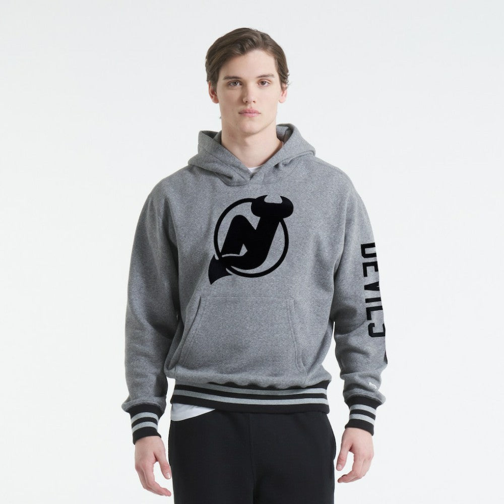 New Jersey Devils Todd Snyder Pullover Hoodie - Dark Heather Gray - NHL 203018876