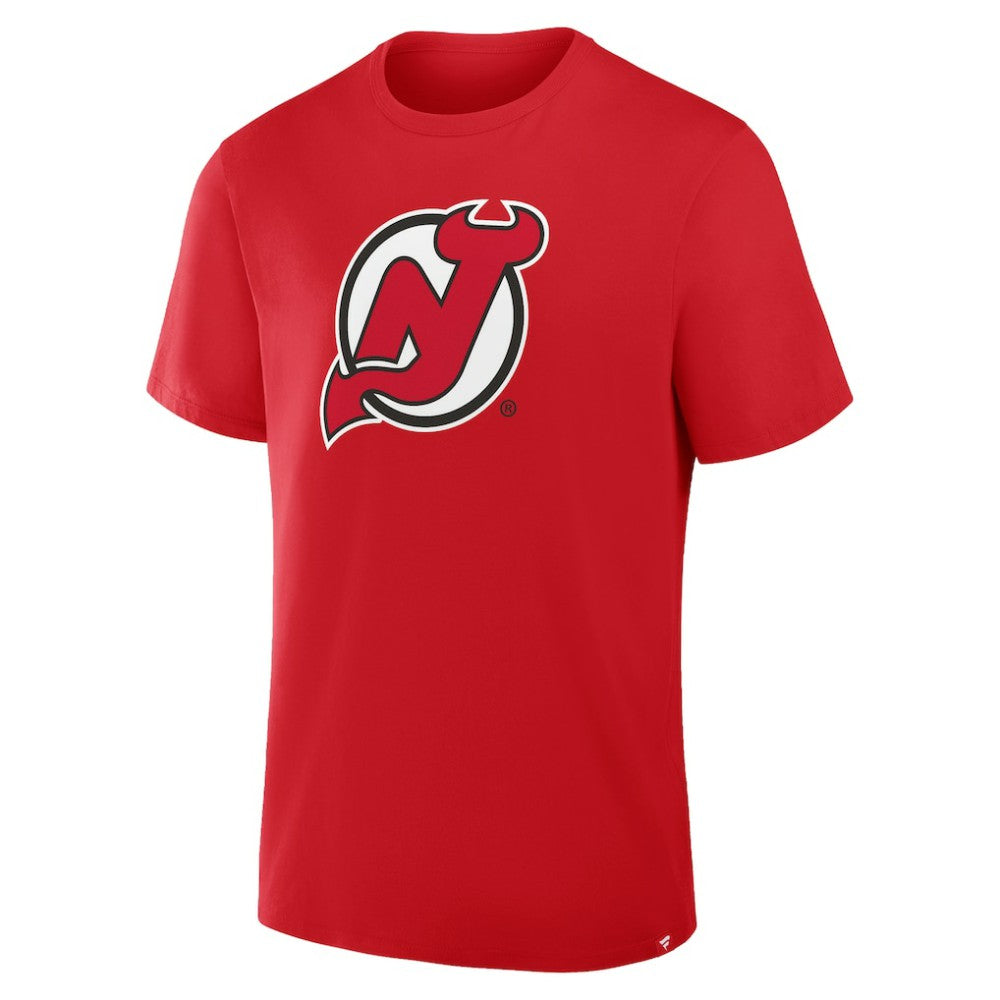 New Jersey Devils Fanatics Essential Legacy T-Shirt - Red - NHL 203021498