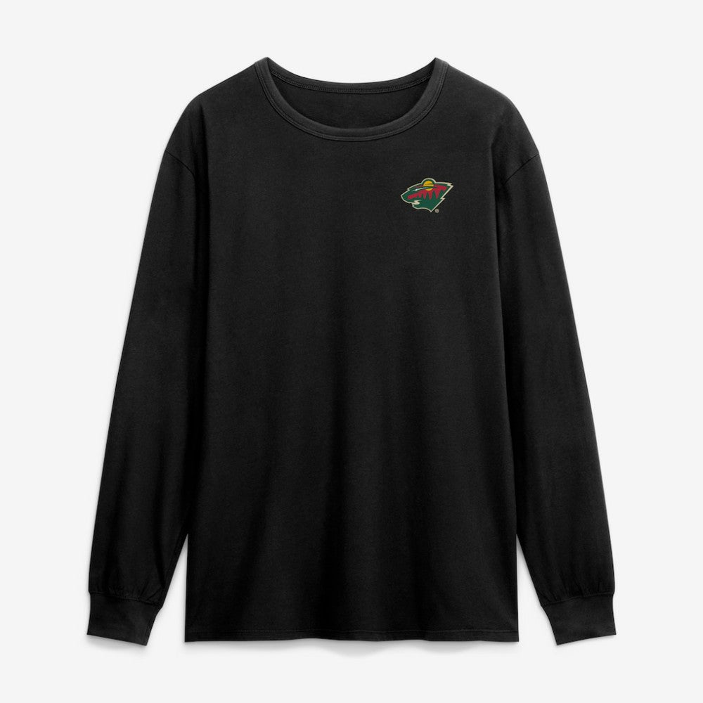 Minnesota Wild Fanatics Game Long Sleeve T-Shirt - Black - NHL 203022843