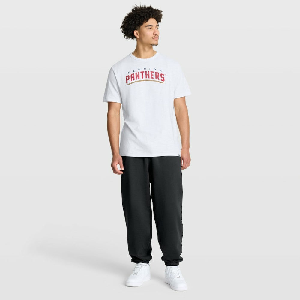 Florida Panthers Fanatics Play Distressed Wordmark Stadium Slub T-Shirt - White - NHL 203024328