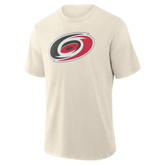 Carolina Hurricanes Fanatics Stadium Slub T-Shirt - Cream - NHL 203024622