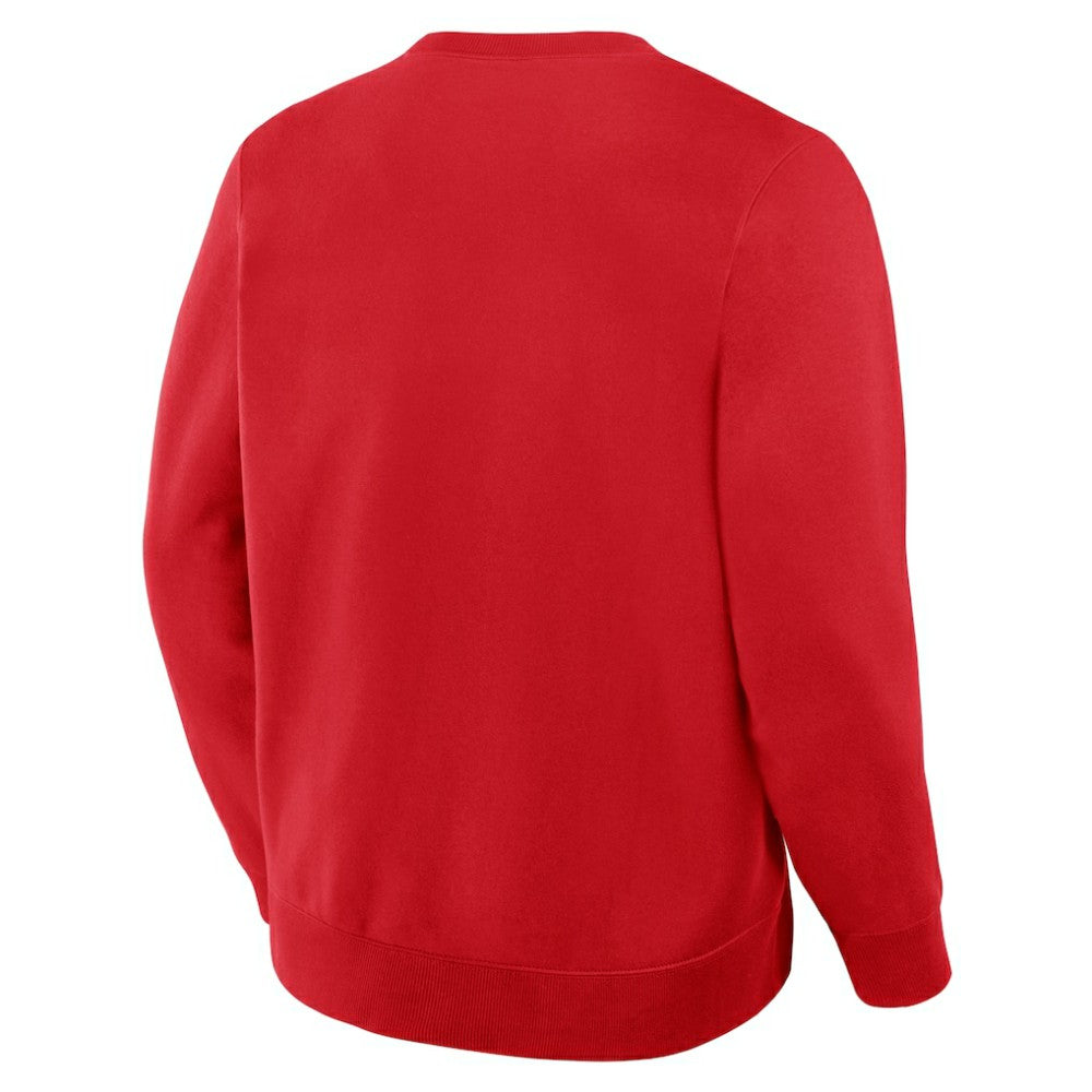 New Jersey Devils Fanatics Essential Legacy Sweatshirt - Red - NHL 203026391