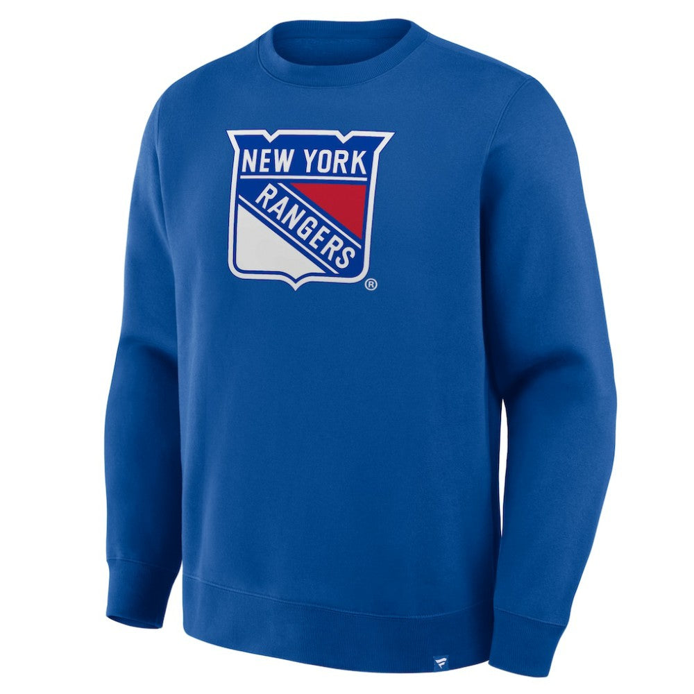 New York Rangers Fanatics Essential Legacy Sweatshirt - Blue - NHL 203026513