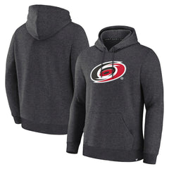 Carolina Hurricanes Fanatics Essential Hoodie - Heather Charcoal - NHL 203027921