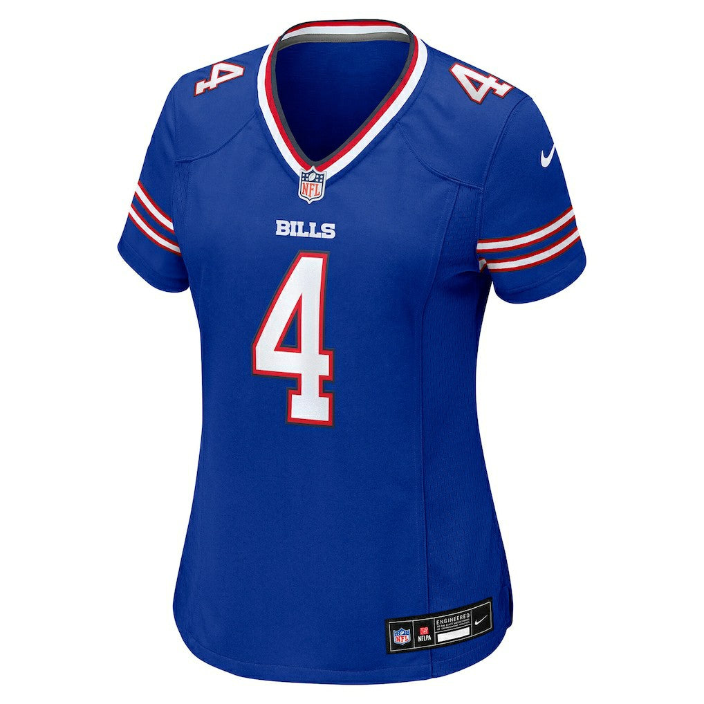 Nike James Cook III Buffalo Bills Women's Team Game Jersey Royal