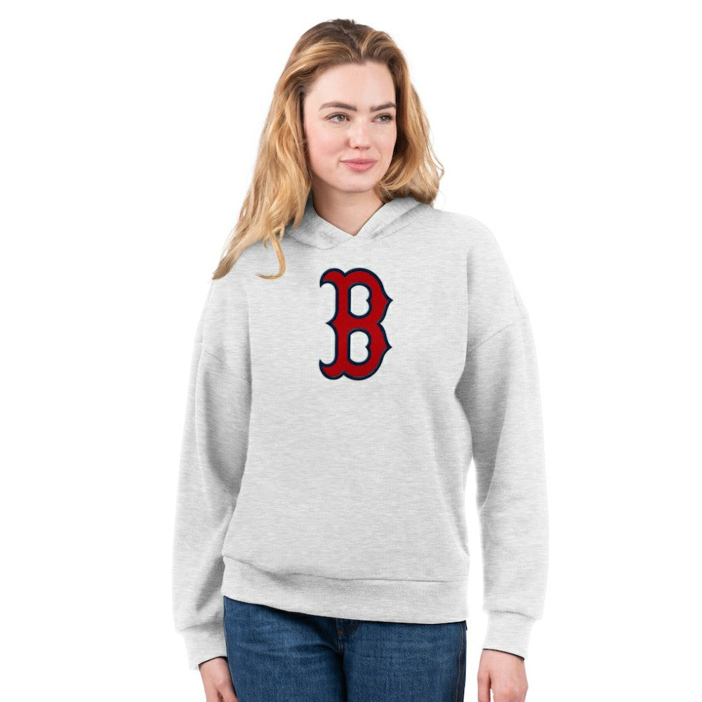 Boston Red Sox G-III 4Her by Carl Banks Women's T-Shirt and Hoodie Combo Pack - Navy/Bright Heather Ceramic - MLB Online
