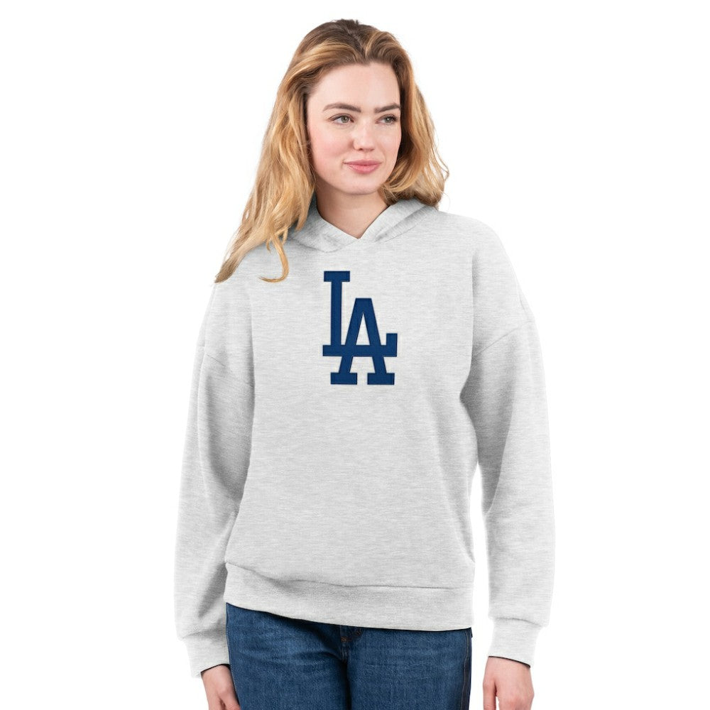 Los Angeles Dodgers G-III 4Her by Carl Banks Women's T-Shirt and Hoodie Combo Pack - Royal/Bright Heather Ceramic - MLB Lifestyle