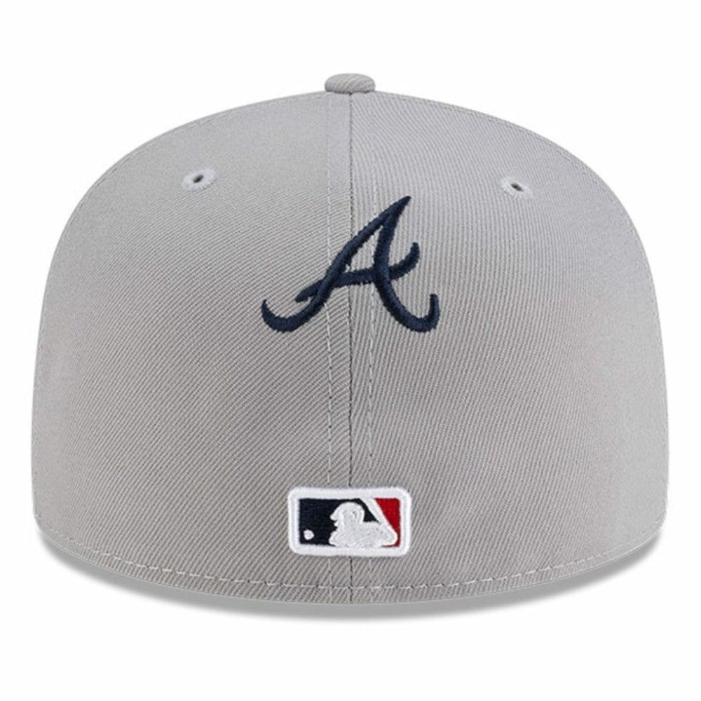 Atlanta Braves New Era x Hyperfly 59FIFTY Fitted Hat - Gray - New Era Online