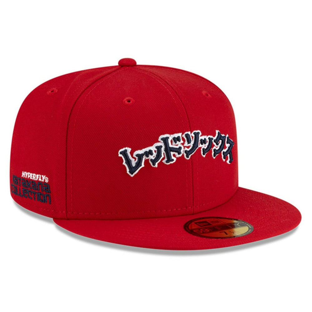 Boston Red Sox New Era x Hyperfly 59FIFTY Fitted Hat - Red - New Era Discount