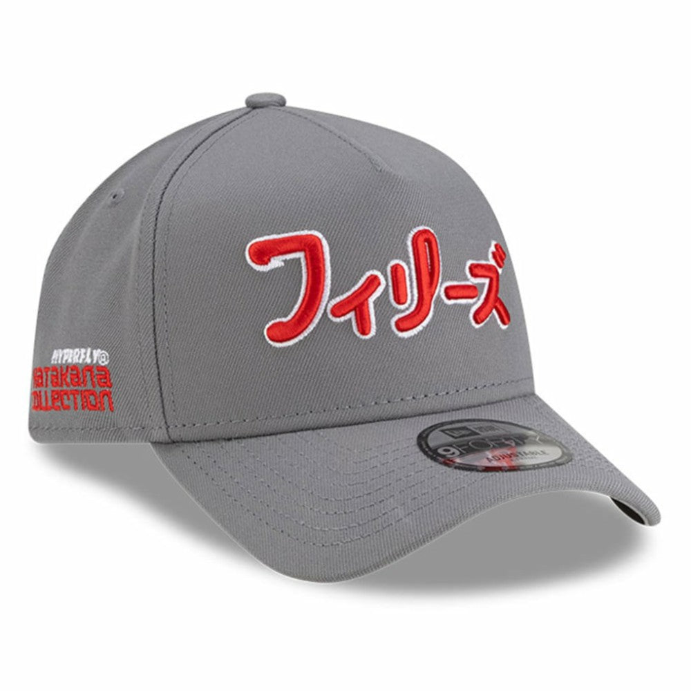 Philadelphia Phillies New Era x Hyperfly A-Frame 9FORTY Adjustable Hat - Gray - New Era Lifestyle