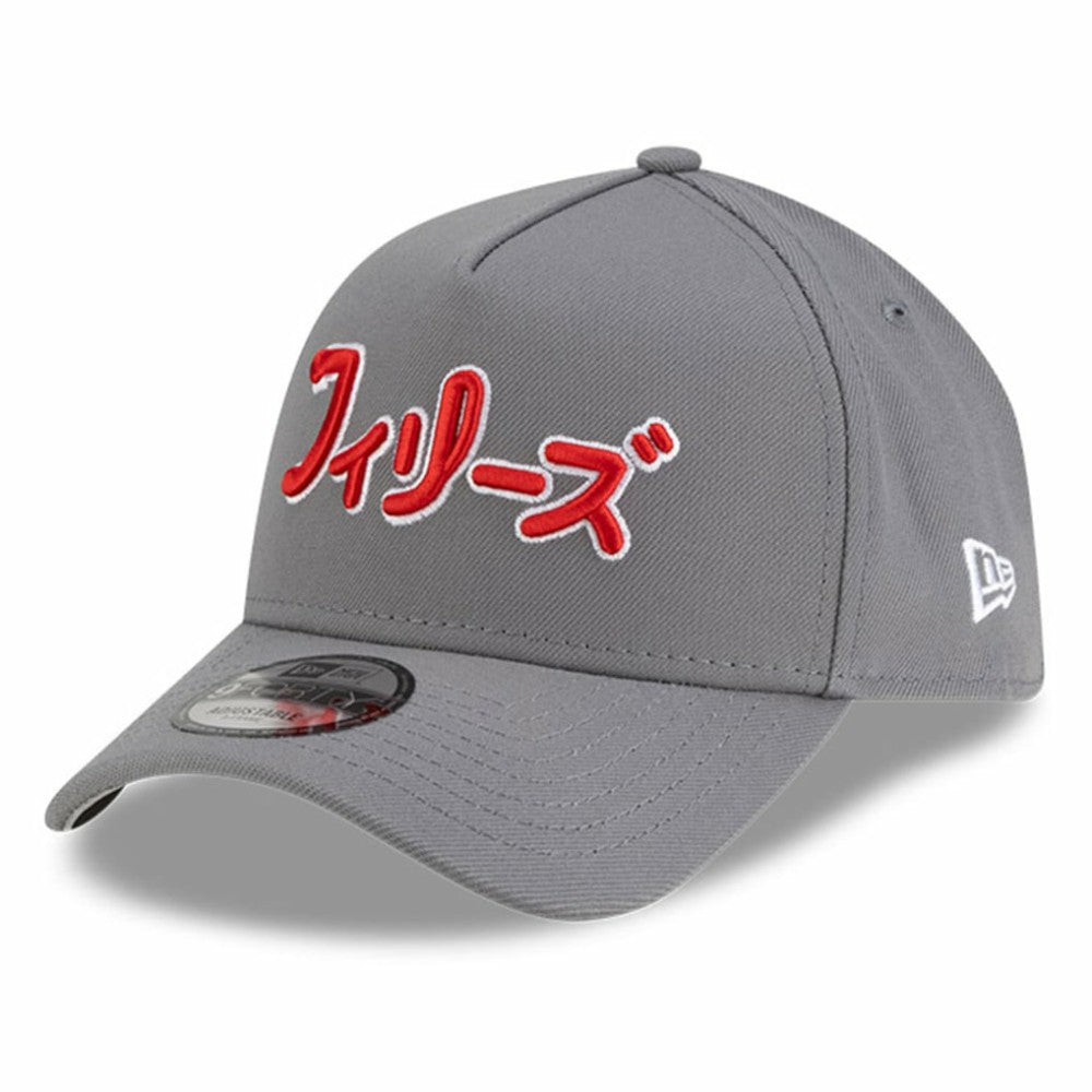 Philadelphia Phillies New Era x Hyperfly A-Frame 9FORTY Adjustable Hat - Gray - New Era Lifestyle