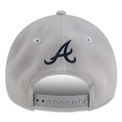Atlanta Braves New Era x Hyperfly A-Frame 9FORTY Adjustable Hat - Gray - New Era Discount