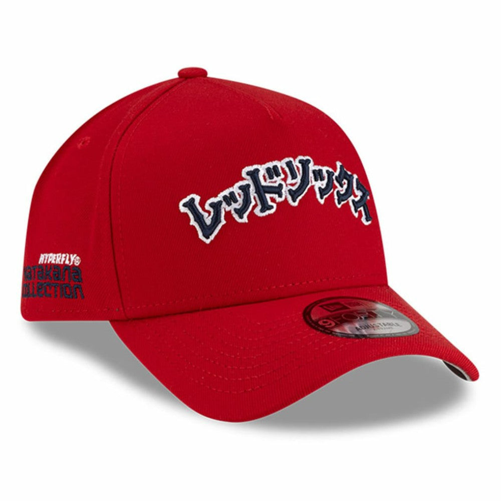 Boston Red Sox New Era x Hyperfly A-Frame 9FORTY Adjustable Hat - Red - New Era Discount