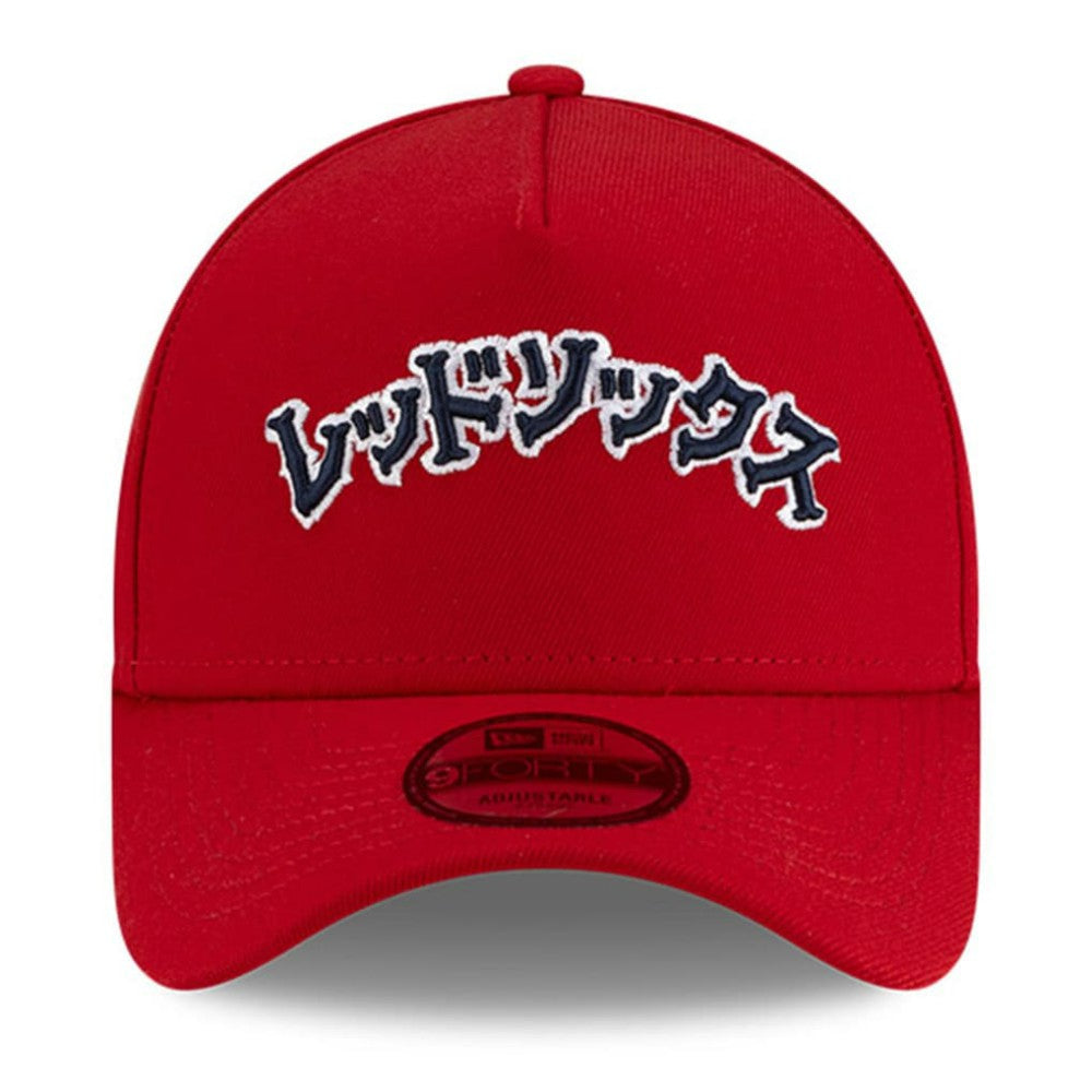 Boston Red Sox New Era x Hyperfly A-Frame 9FORTY Adjustable Hat - Red - New Era Discount