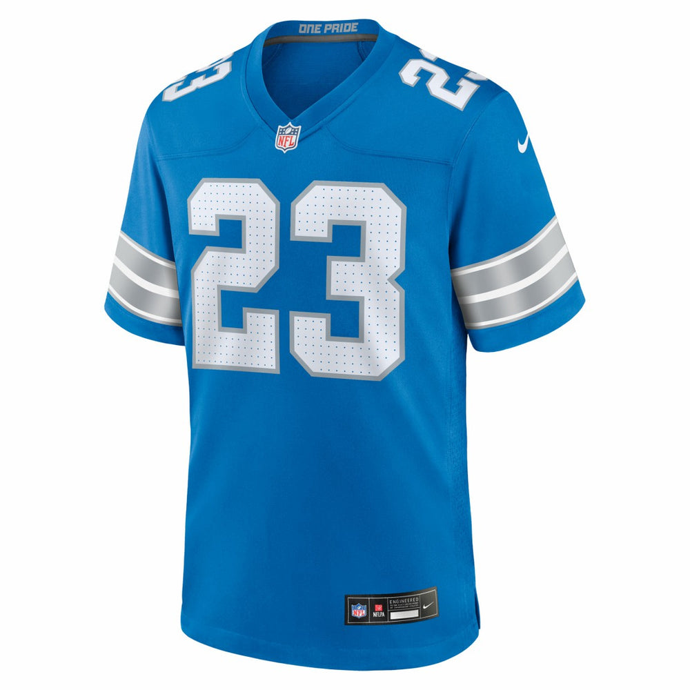 Nike Rock Ya-Sin Detroit Lions Team Game Jersey Blue