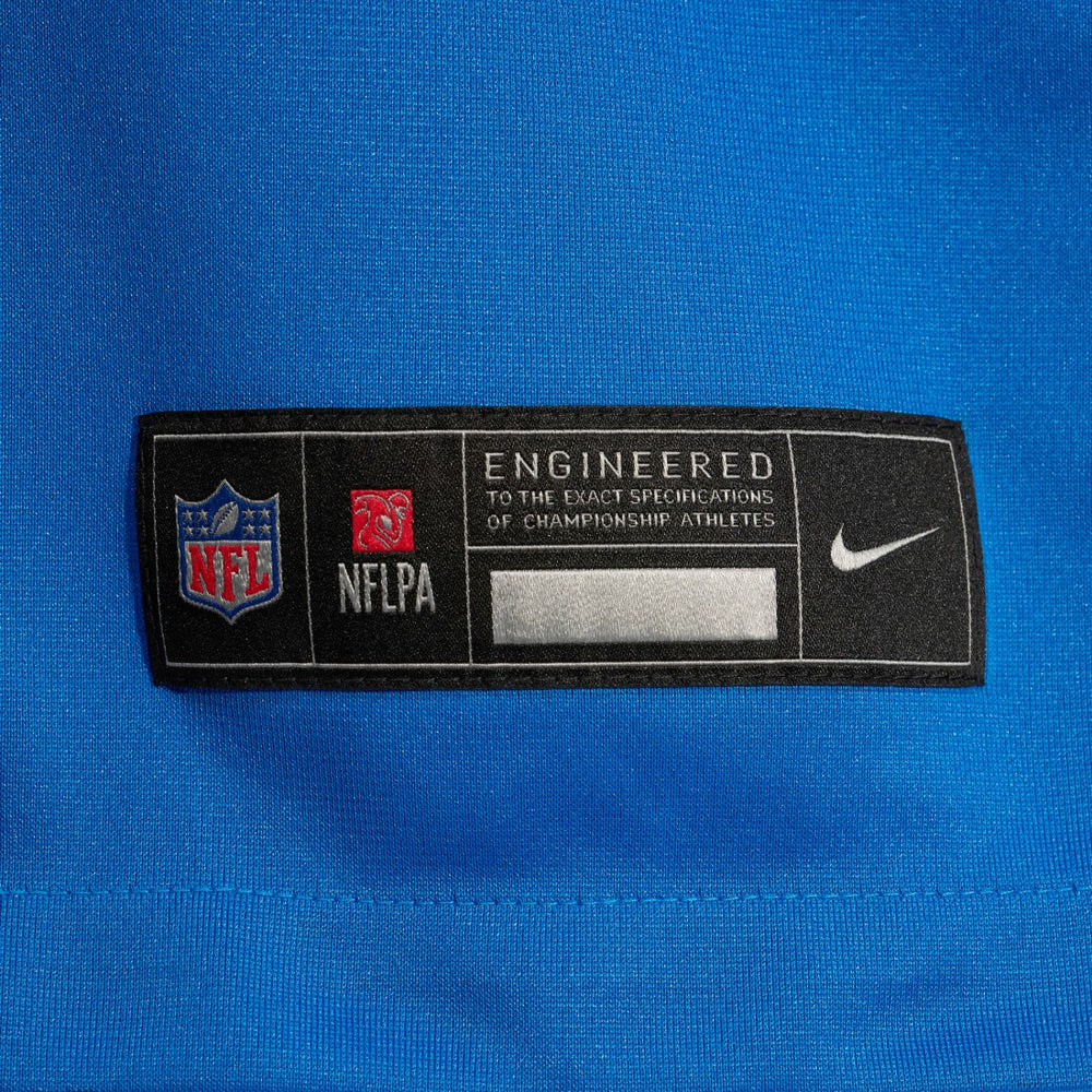 Nike Roy Lopez Detroit Lions Team Game Jersey Blue