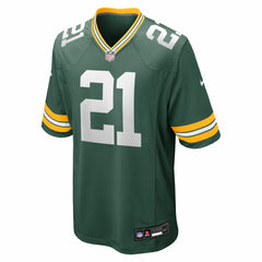 Nike Nate Hobbs Green Bay Packers Team Game Jersey Green