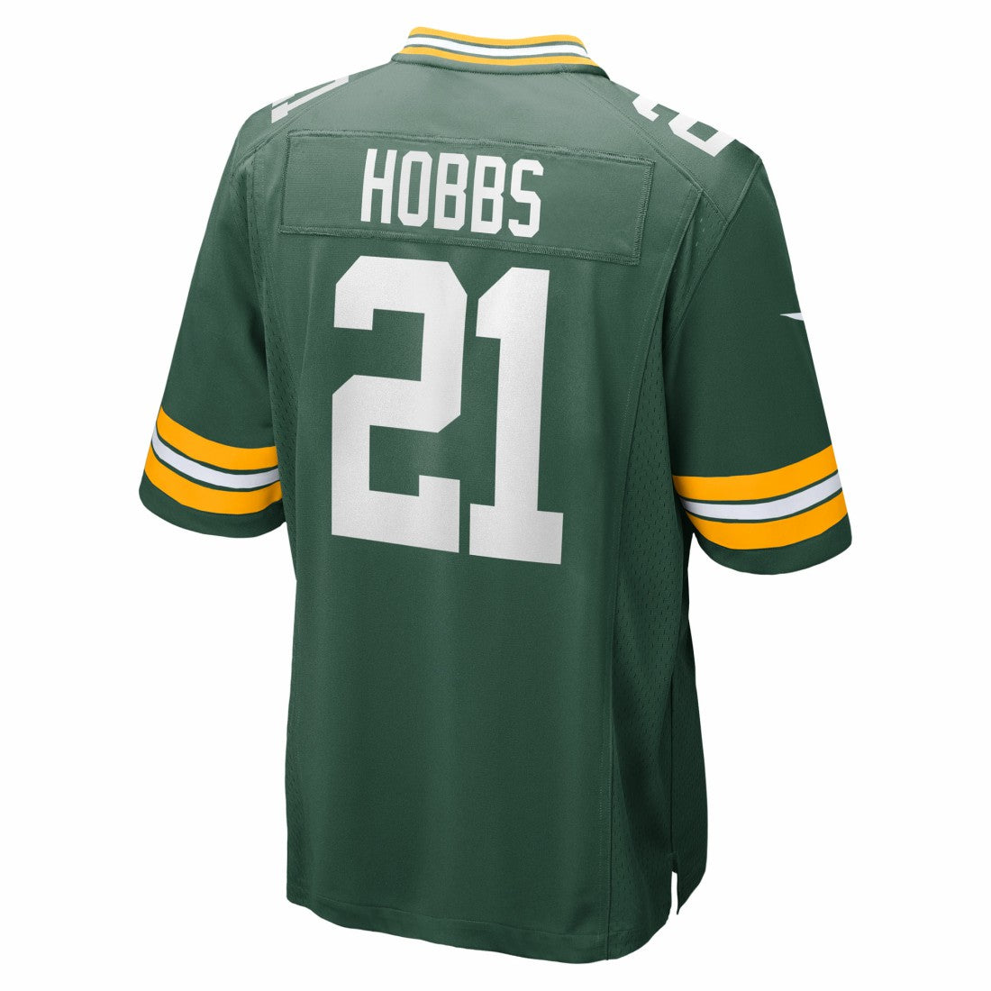 Nike Nate Hobbs Green Bay Packers Team Game Jersey Green