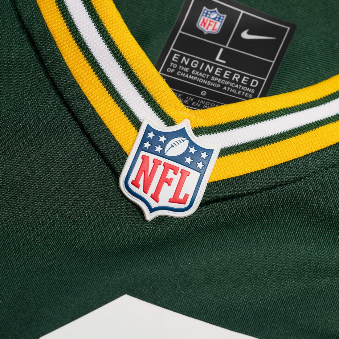 Nike Nate Hobbs Green Bay Packers Team Game Jersey Green