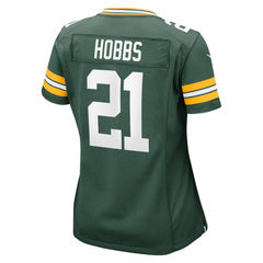Nike Nate Hobbs Green Bay Packers Women's Team Game Jersey Green