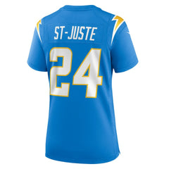 Nike Benjamin St-Juste Los Angeles Chargers Women's Team Game Jersey Powder Blue