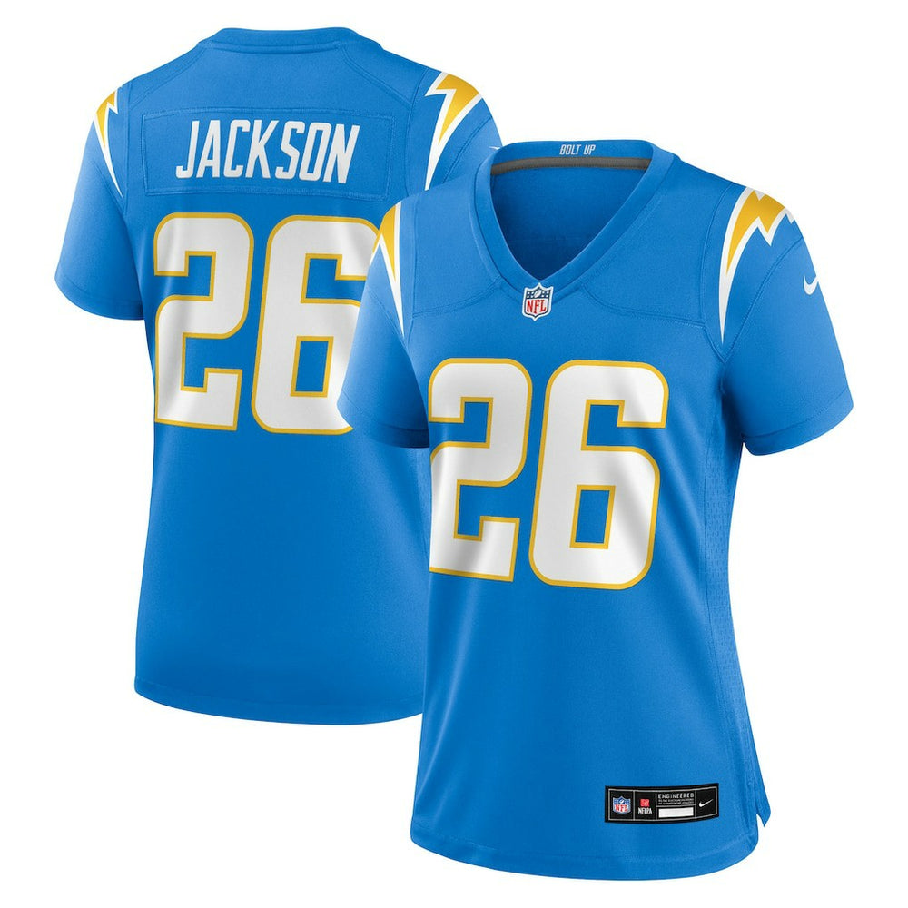 Nike Donte Jackson Los Angeles Chargers Women's Team Game Jersey Powder Blue