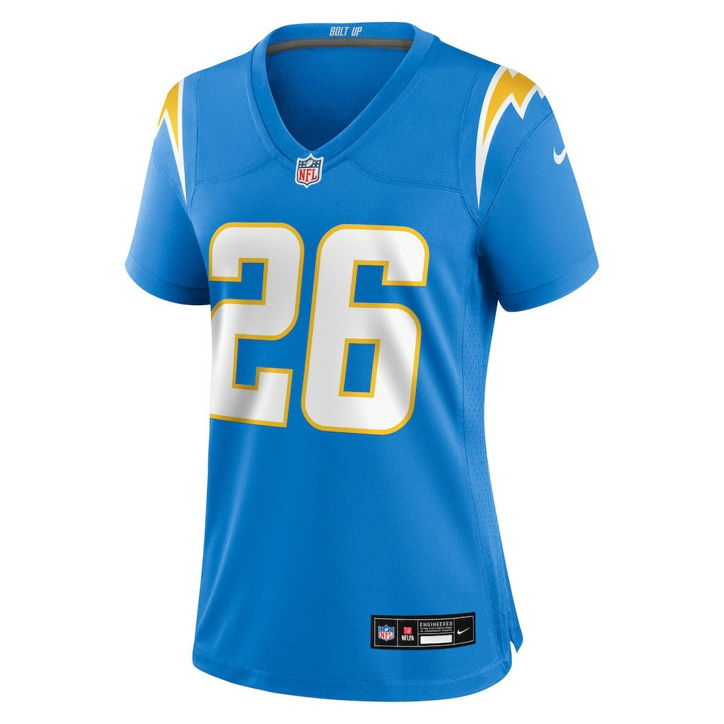 Nike Donte Jackson Los Angeles Chargers Women's Team Game Jersey Powder Blue