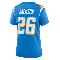 Nike Donte Jackson Los Angeles Chargers Women's Team Game Jersey Powder Blue