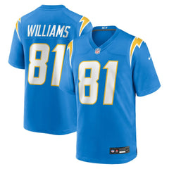 Nike Mike Williams Los Angeles Chargers Team Game Jersey Powder Blue