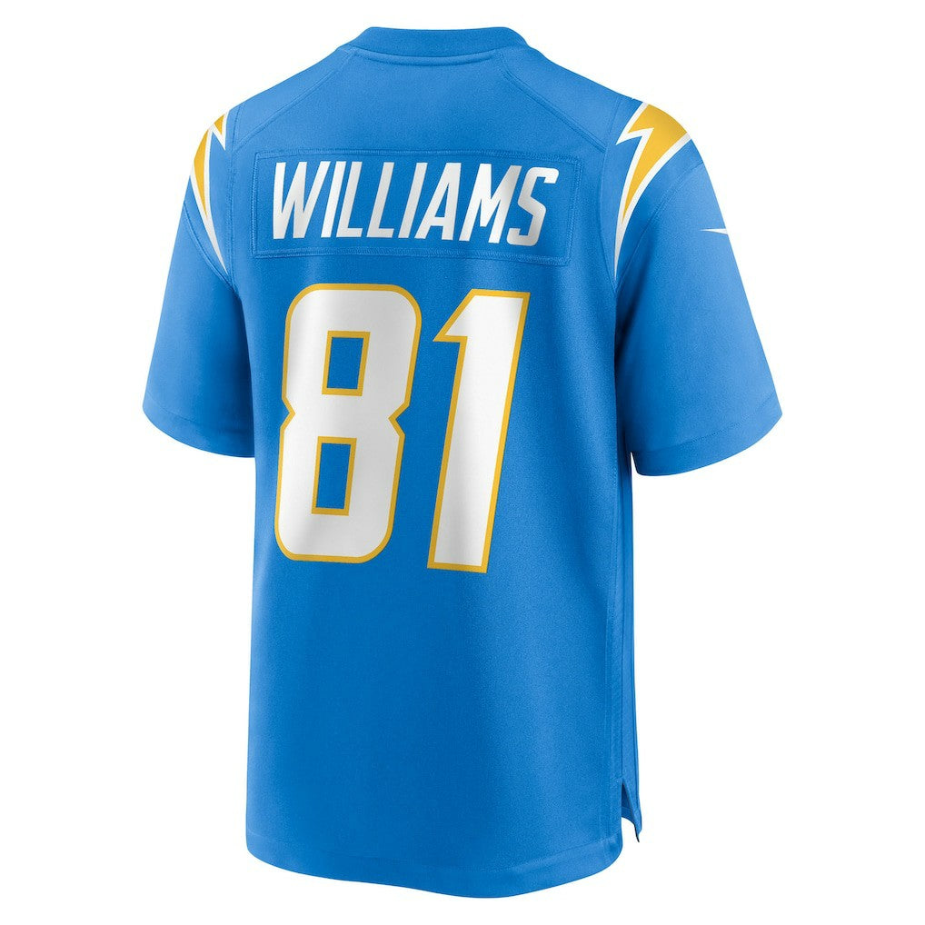 Nike Mike Williams Los Angeles Chargers Team Game Jersey Powder Blue