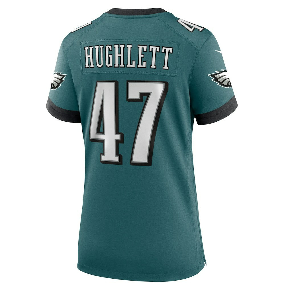 Nike Charley Hughlett Philadelphia Eagles Women's Team Game Jersey Midnight Green