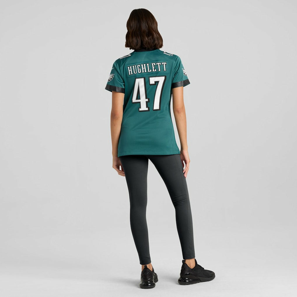 Nike Charley Hughlett Philadelphia Eagles Women's Team Game Jersey Midnight Green