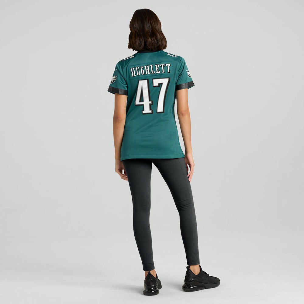 Nike Charley Hughlett Philadelphia Eagles Women's Team Game Jersey Midnight Green