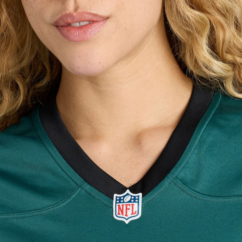 Nike Charley Hughlett Philadelphia Eagles Women's Team Game Jersey Midnight Green