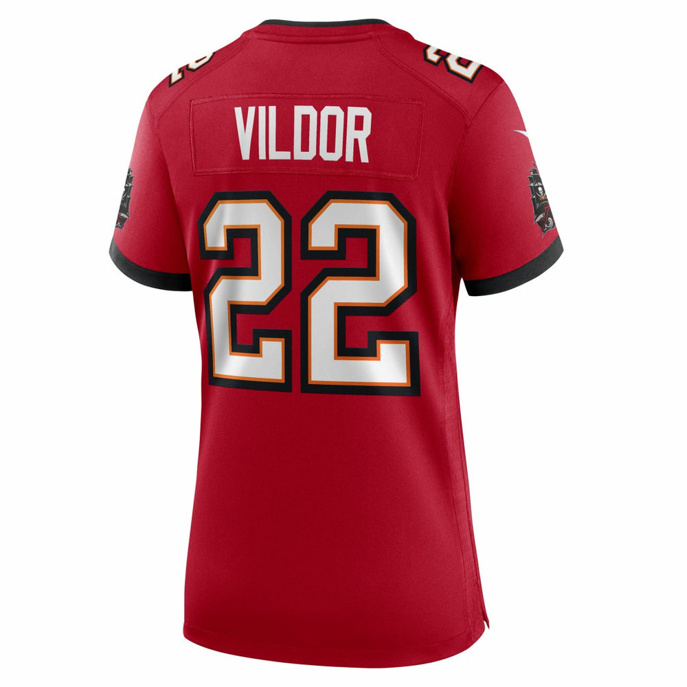 Nike Kindle Vildor Tampa Bay Buccaneers Women's Team Game Jersey Red