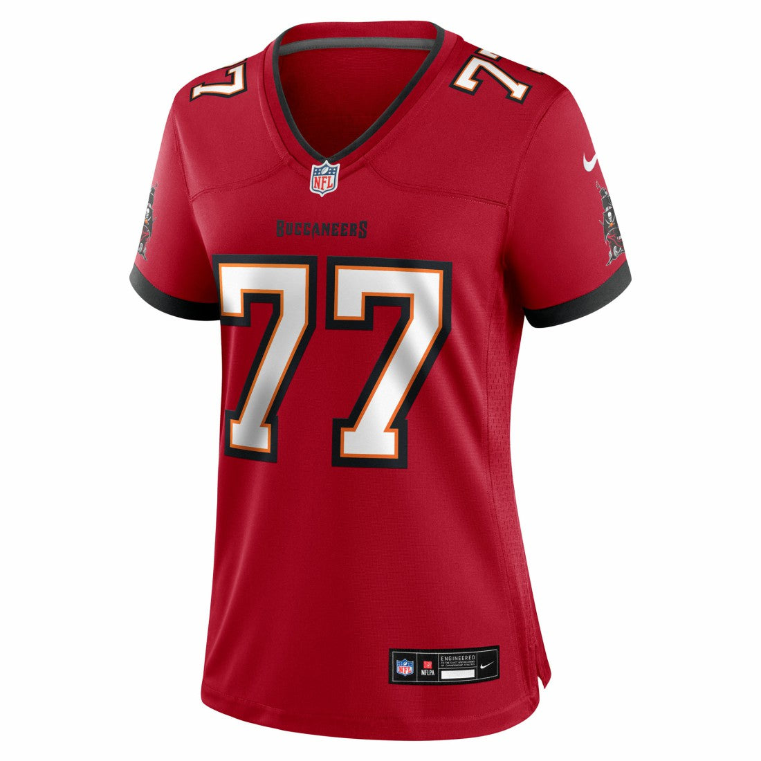 Nike Charlie Heck Tampa Bay Buccaneers Women's Team Game Jersey Red