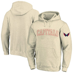 Washington Capitals Fanatics Big &Tall Stitch Hoodie - Cream - NHL 203042794