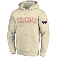 Washington Capitals Fanatics Big &Tall Stitch Hoodie - Cream - NHL 203042794