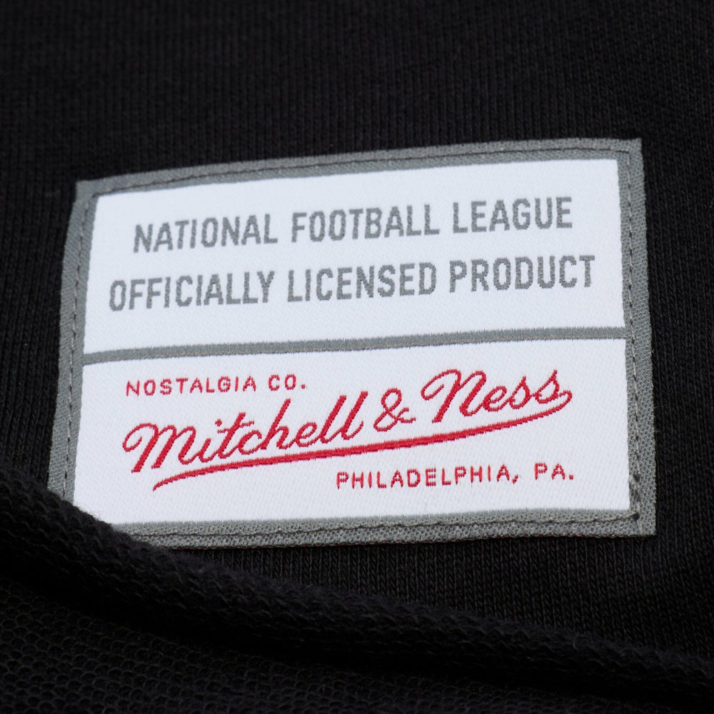 Mitchell & Ness Green Bay Packers Women's Cropped Long Sleeve Rugby Polo Black