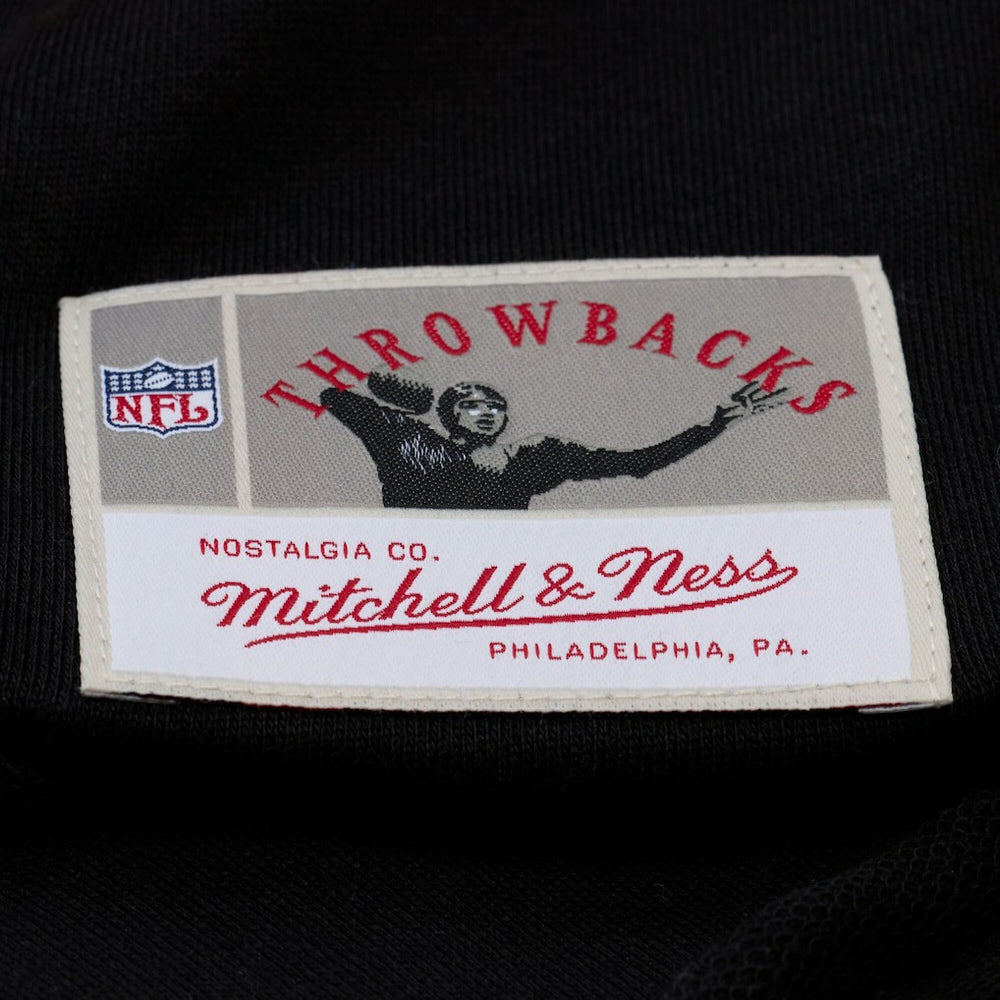 Mitchell & Ness Kansas City Chiefs Women's Cropped Long Sleeve Rugby Polo Black