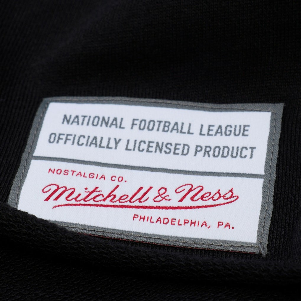 Mitchell & Ness Baltimore Ravens Women's Cropped Long Sleeve Rugby Polo Black