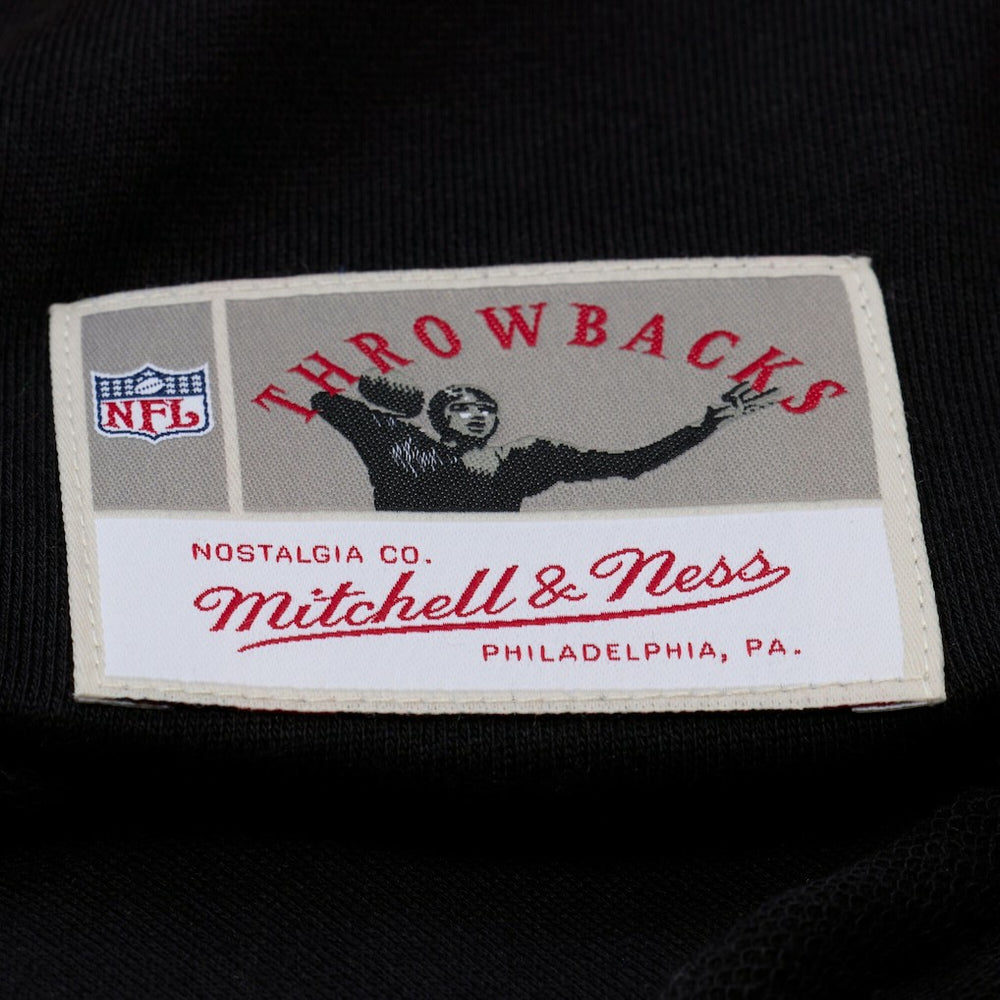 Mitchell & Ness Pittsburgh Steelers Women's Cropped Long Sleeve Rugby Polo Black