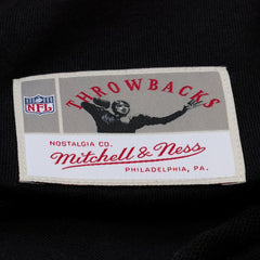Mitchell & Ness Pittsburgh Steelers Women's Cropped Long Sleeve Rugby Polo Black