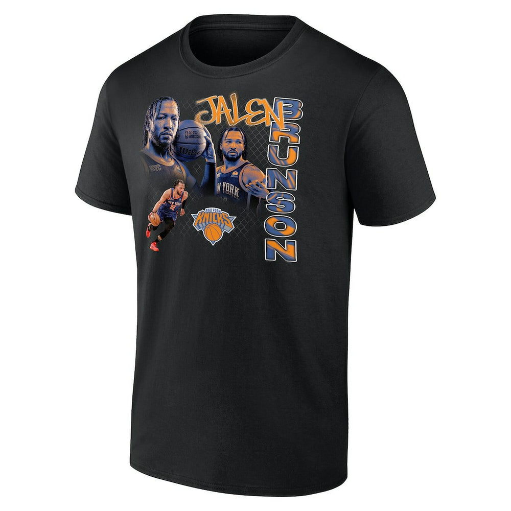 Jalen Brunson New York Knicks Notorious 3.0 Player T-Shirt Black