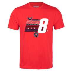 Alexander Ovechkin Washington Capitals Levelwear NHL All-Time Leading Goal Scorer Milestone Stripes Name & Number Richmond T-Shirt - Red - NHL 203056607