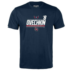 Alexander Ovechkin Washington Capitals Levelwear Youth NHL All-Time Leading Goal Scorer Milestone Name & Number Little Richmond T-Shirt - Navy - NHL 203056625