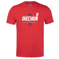 Alexander Ovechkin Washington Capitals Levelwear Youth NHL All-Time Leading Goal Scorer Milestone Name & Number Little Richmond T-Shirt - Red - NHL 203056626