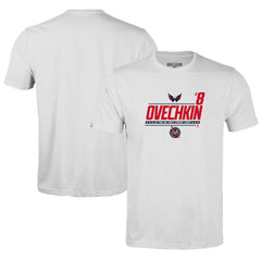 Alexander Ovechkin Washington Capitals Levelwear Youth NHL All-Time Leading Goal Scorer Milestone Name & Number Little Richmond T-Shirt - White - NHL 203056627