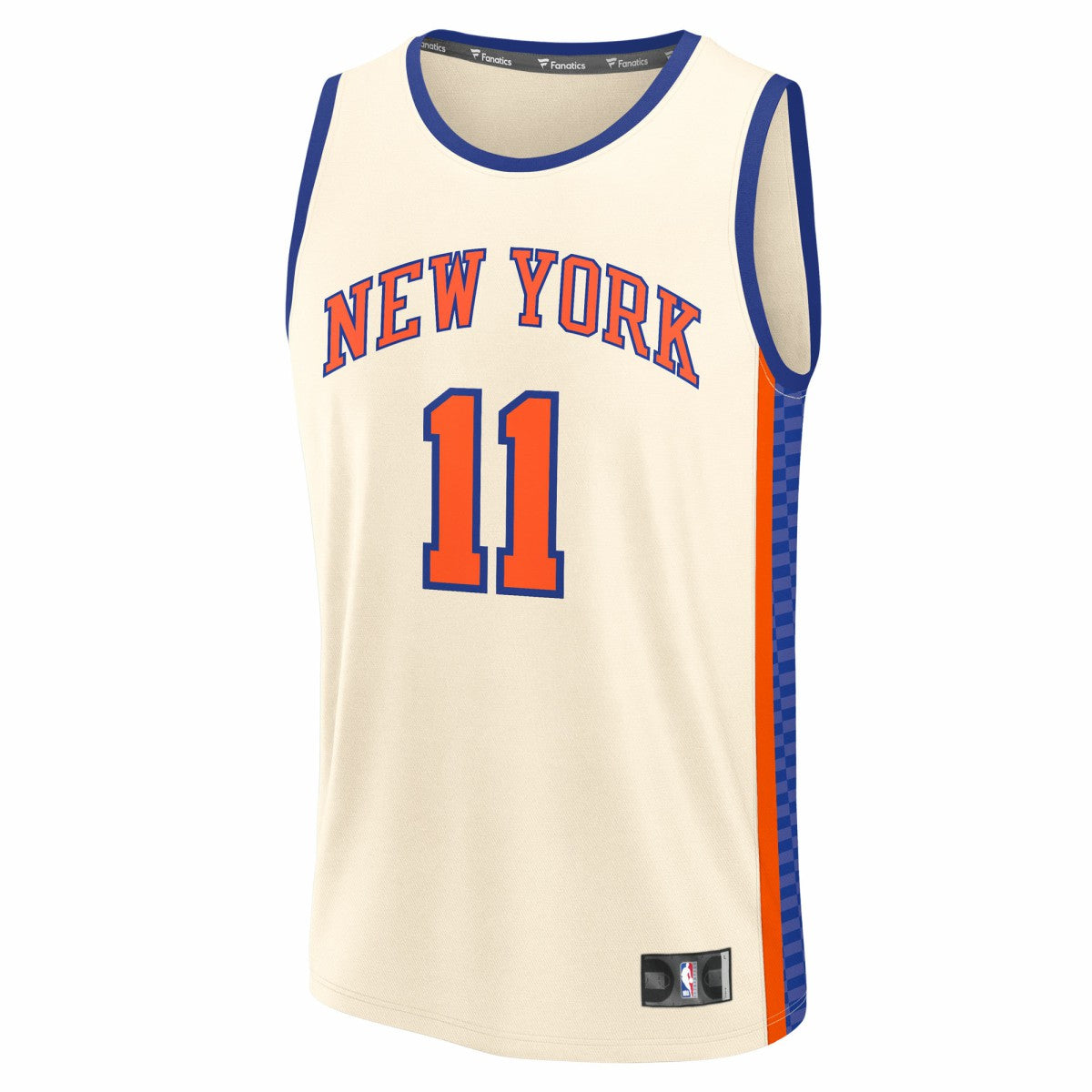 Jalen Brunson New York Knicks 2025/26 City Edition Fast Break Jersey Cream | Fanatics US